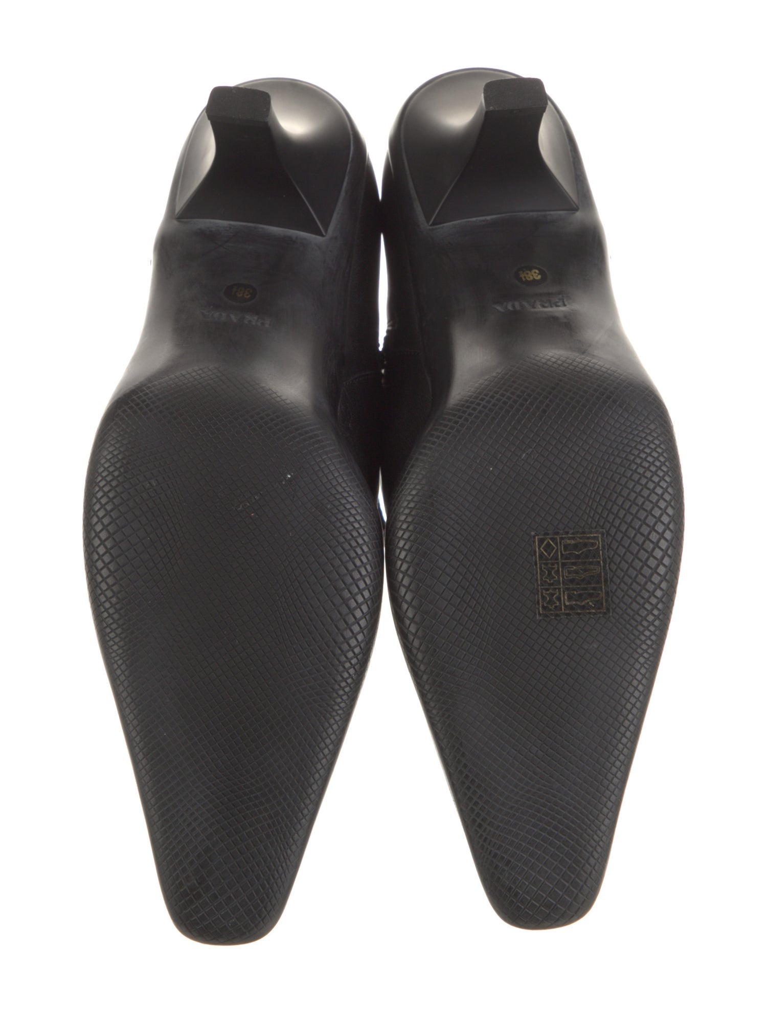 Prada Leather Sock Boots